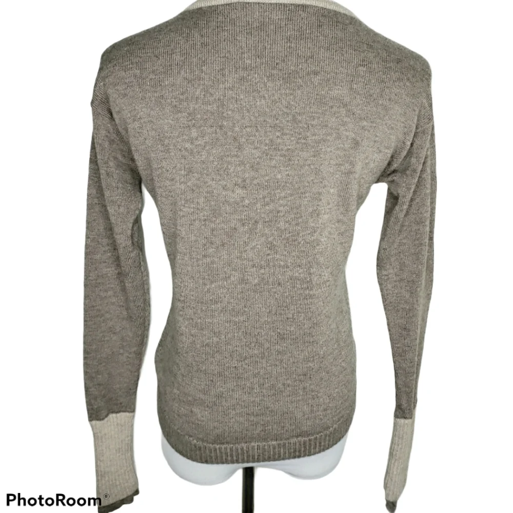 Athleta Brindle 100% Merino Wool Sweater Size XS - Picture 4 of 8